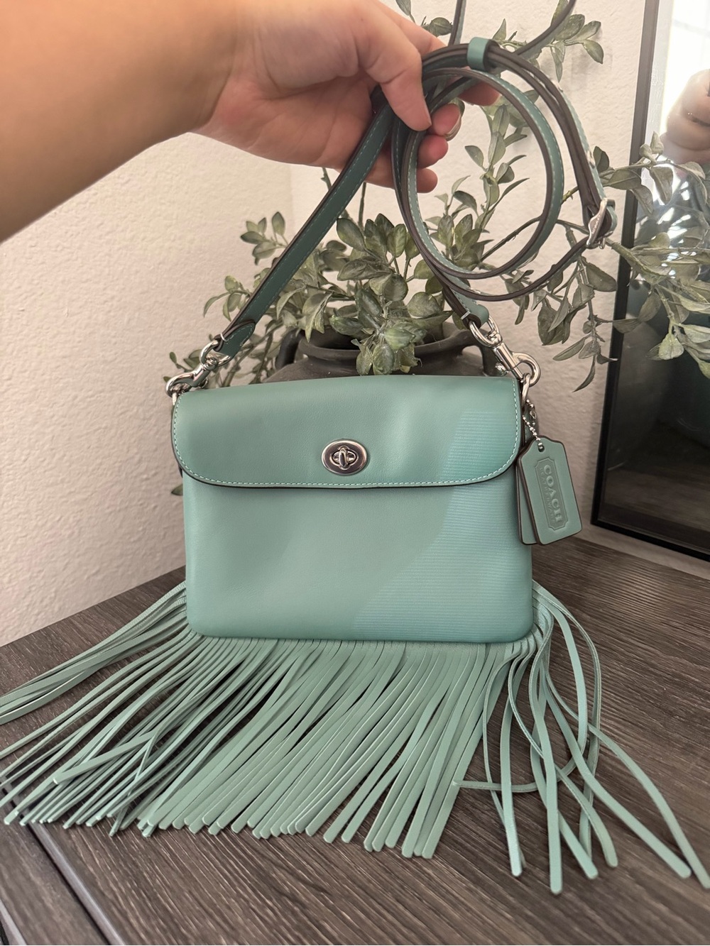 Coach 1964 Fringe Crossbody Bag